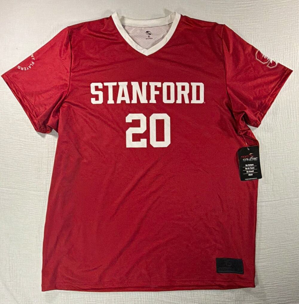 ProSphere Stanford Cardinal Macario #20 Red/White Soccer Jersey Men’s XL
